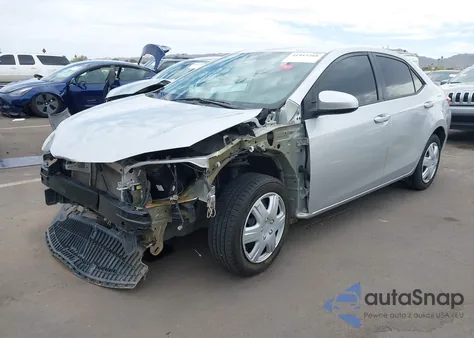 2016 Toyota Corolla Le из США, поврежденный, VIN 5YFBURHE9GP502670